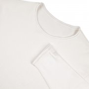 Лонгслив унисекс Siluetti Fuori, молочно-белый