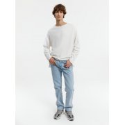 Лонгслив унисекс Siluetti Fuori, молочно-белый