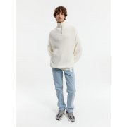 Джемпер Siluetti Birne, молочно-белый