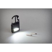 Брелок-мультитул-фонарь "Multy" черный