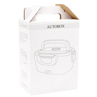 Ланчбокс с подогревом Autobox, серый арт. 13017.20