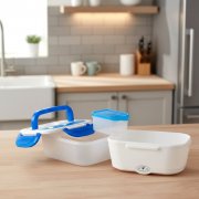 Ланчбокс с подогревом Yummybox, синий арт. 13016.03