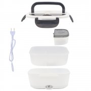 Ланчбокс с подогревом Yummybox, серый
