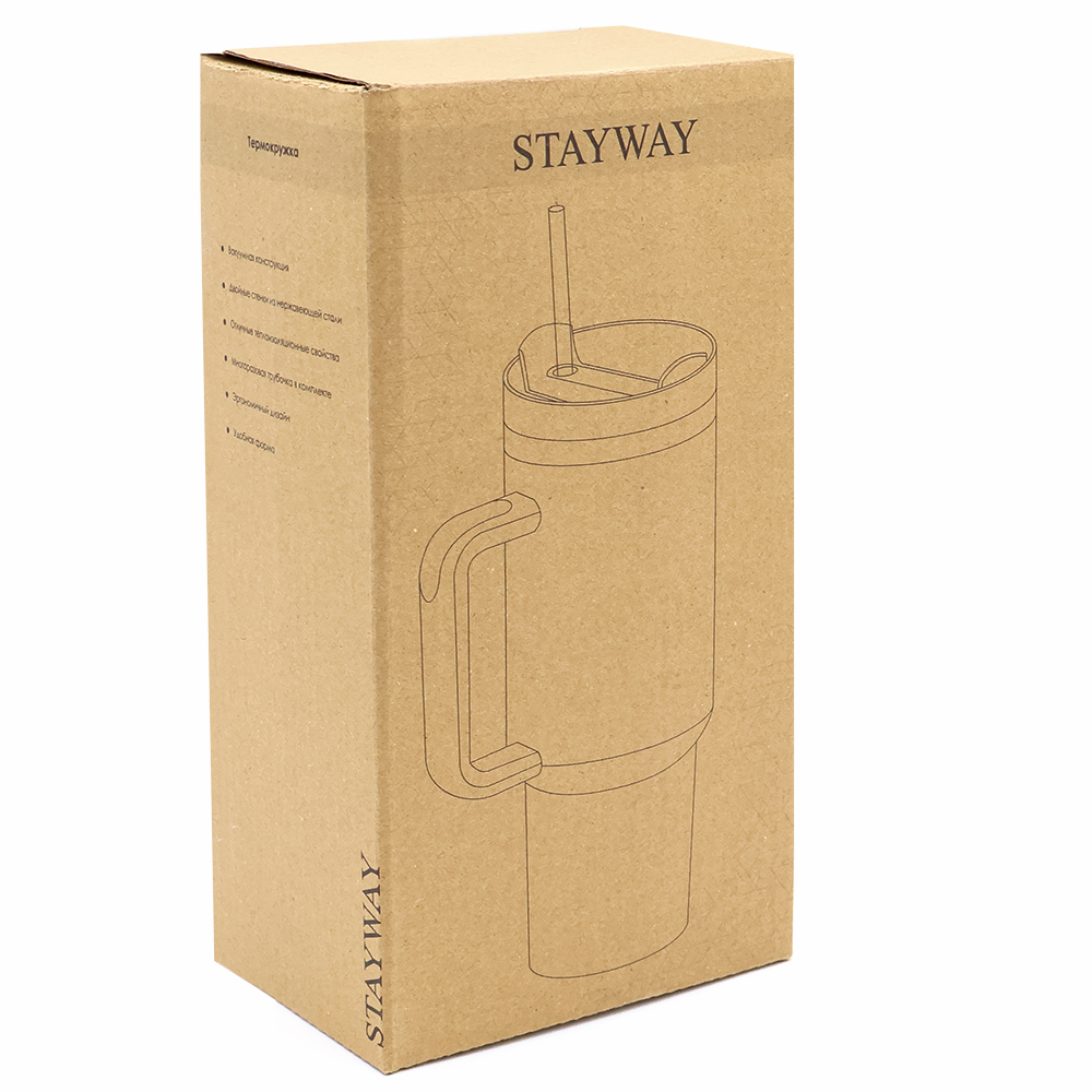 Термокружка Stayway, чёрный арт. 5087.02 Термокружка Stayway, чёрный арт. 5087.02