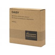 Расческа с зеркалом «Daisy» из бамбука