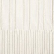 Шарф Knit Beat, белый (молочный)