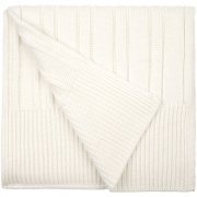 Шарф Knit Beat, белый (молочный)