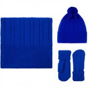 Шапка Knit Beat, синяя