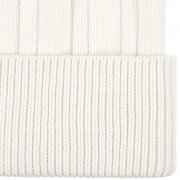 Шапка Knit Beat, белая (молочная)