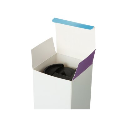 Термокружка «Double wall mug С1» soft-touch, 350 мл арт. 827052clrp