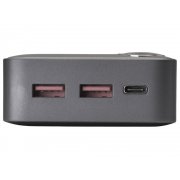 Внешний аккумулятор «Mild Pro» c быстрой зарядкой QC/PD, металлик soft-touch, 20 000 mAh