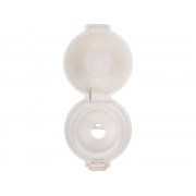 Вакуумная термокружка c кнопкой «Guard», soft-touch, 400 мл, тубус