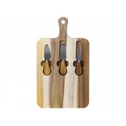 Набор для сыра из акации «Parmesan»