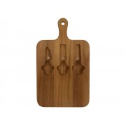 Набор для сыра из акации «Parmesan»