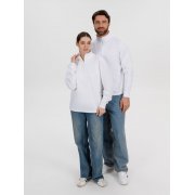 Свитшот на молнии Morfiss, белый