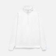 Свитшот на молнии Morfiss, белый