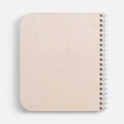 Блокнот на пружине Woodpad на заказ