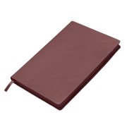 Бизнес-блокнот LADY, формат А5, бордовый, блок в клетку Бордовый арт. 21243/13