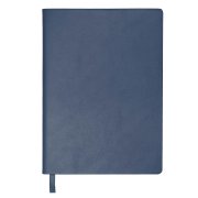 Бизнес-блокнот LADY, формат А5, темно-синий, блок в клетку Темно-синий арт. 21243/26