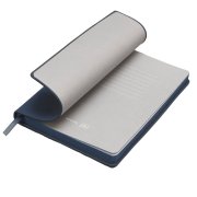 Бизнес-блокнот LADY, формат А5, темно-синий, блок в клетку Темно-синий арт. 21243/26