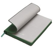 Бизнес-блокнот LADY, формат А5, зеленый, блок в клетку Зеленый арт. 21243/15