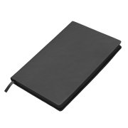 Бизнес-блокнот LADY, формат А5, черный, блок в клетку Черный арт. 21243/35