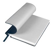 Ежедневник недатированный MAVE, темно-синий, формат А5, блок в линейку Темно-синий