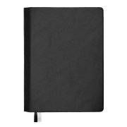 Ежедневник недатированный MAVE, черный, формат А5, блок в линейку Черный
