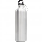 Алюминиевая бутылка Alulight, Cеребристый