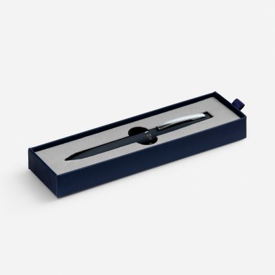 Ручка шариковая Bolt Soft Touch в футляре, синяя