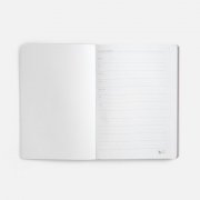 Ежедневник Nebraska Flex, недатированный, белый с золотистым