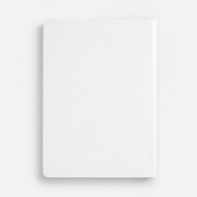 Ежедневник Nebraska Flex, недатированный, белый с серебристым