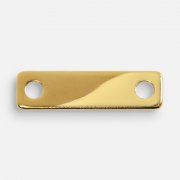 Шильдик металлический Alfa Liten, золотистый глянцевый арт. 13844.01