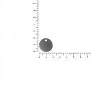 Шильдик металлический Alfa Sirkel, серый металлик арт. 19725.13 Шильдик металлический Alfa Sirkel, серый металлик арт. 19725.13