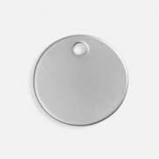 Шильдик металлический Alfa Sirkel, серебристый арт. 19725.10 Шильдик металлический Alfa Sirkel, серебристый арт. 19725.10