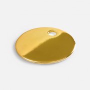 Шильдик металлический Alfa Sirkel, золотистый глянцевый арт. 19725.01 Шильдик металлический Alfa Sirkel, золотистый глянцевый арт. 19725.01