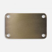 Шильдик металлический Furo, бронзовый арт. 19724.25 Шильдик металлический Furo, бронзовый арт. 19724.25