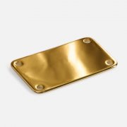 Шильдик металлический Furo, золотистый глянцевый арт. 19724.01 Шильдик металлический Furo, золотистый глянцевый арт. 19724.01