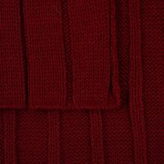 Плед Tressa, темно-красный