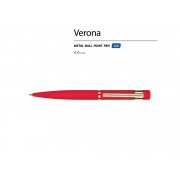 Ручка металлическая шариковая «Verona», софт-тач