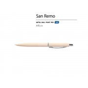 Ручка металлическая шариковая «San Remo», софт-тач