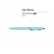 Ручка металлическая шариковая «San Remo», софт-тач