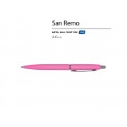 Ручка металлическая шариковая «San Remo», софт-тач