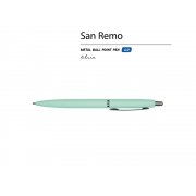 Ручка металлическая шариковая «San Remo», софт-тач