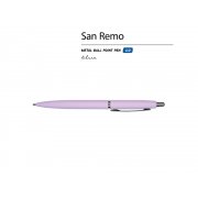 Ручка металлическая шариковая «San Remo», софт-тач