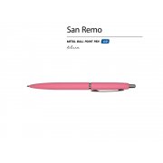 Ручка металлическая шариковая «San Remo», софт-тач