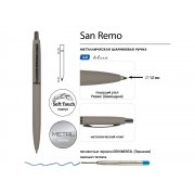 Ручка металлическая шариковая «San Remo», софт-тач