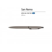 Ручка металлическая шариковая «San Remo», софт-тач