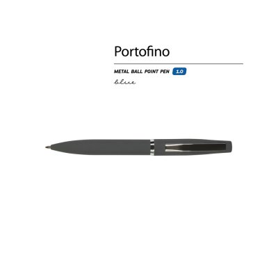 Ручка металлическая шариковая «Portofino», софт-тач