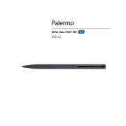 Ручка металлическая шариковая «Palermo», софт-тач